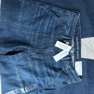 American Eagle jeans wide leg long